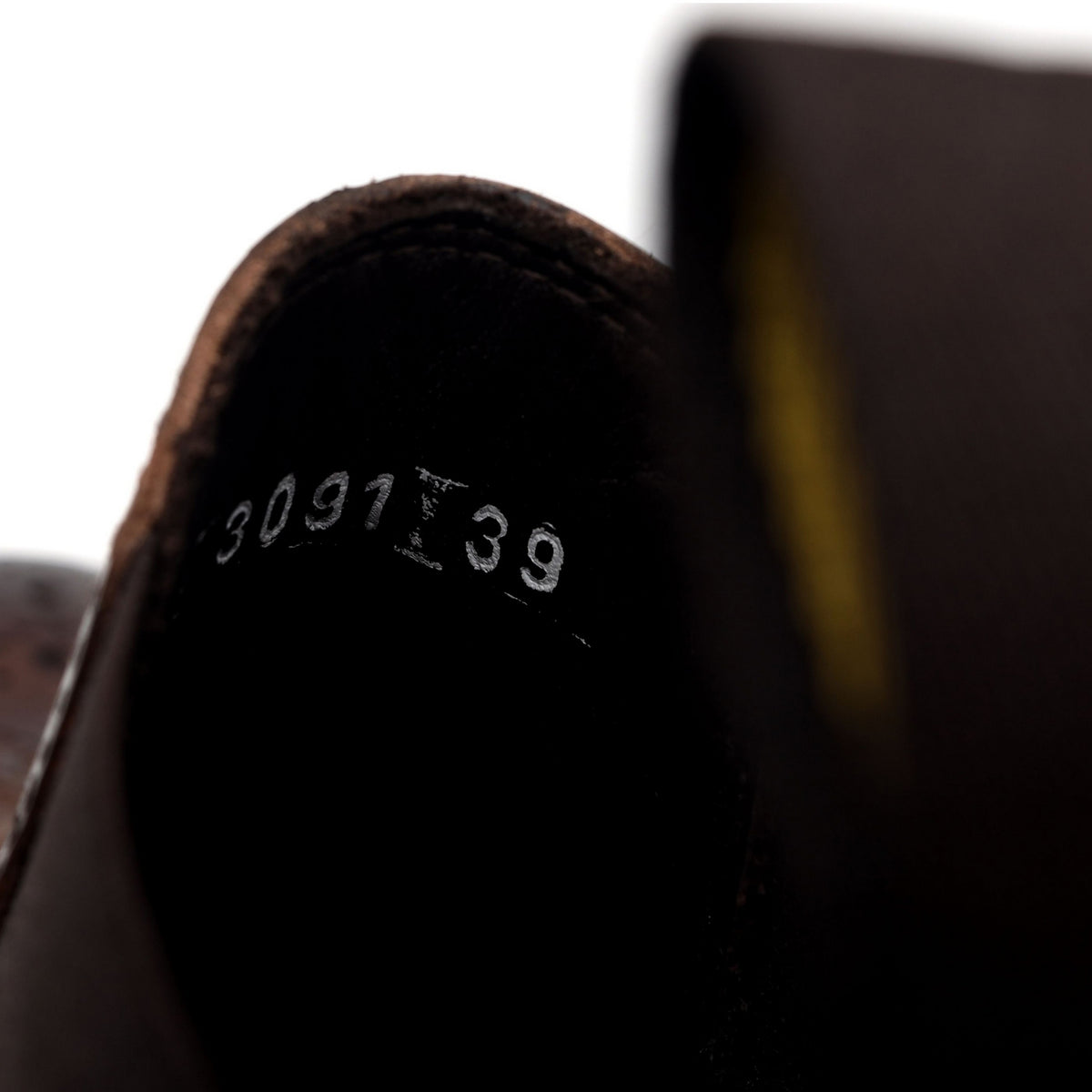 &#39;3091&#39; Dark Brown Leather Chelsea Boots UK 5 EU 39