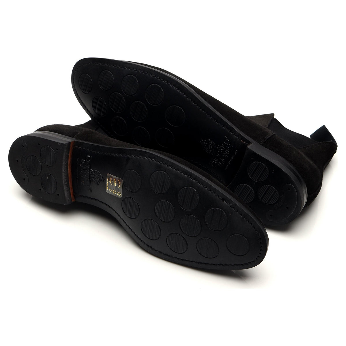 &#39;Chelsea 8&#39; Black Suede Chelsea Boots UK 8.5 E