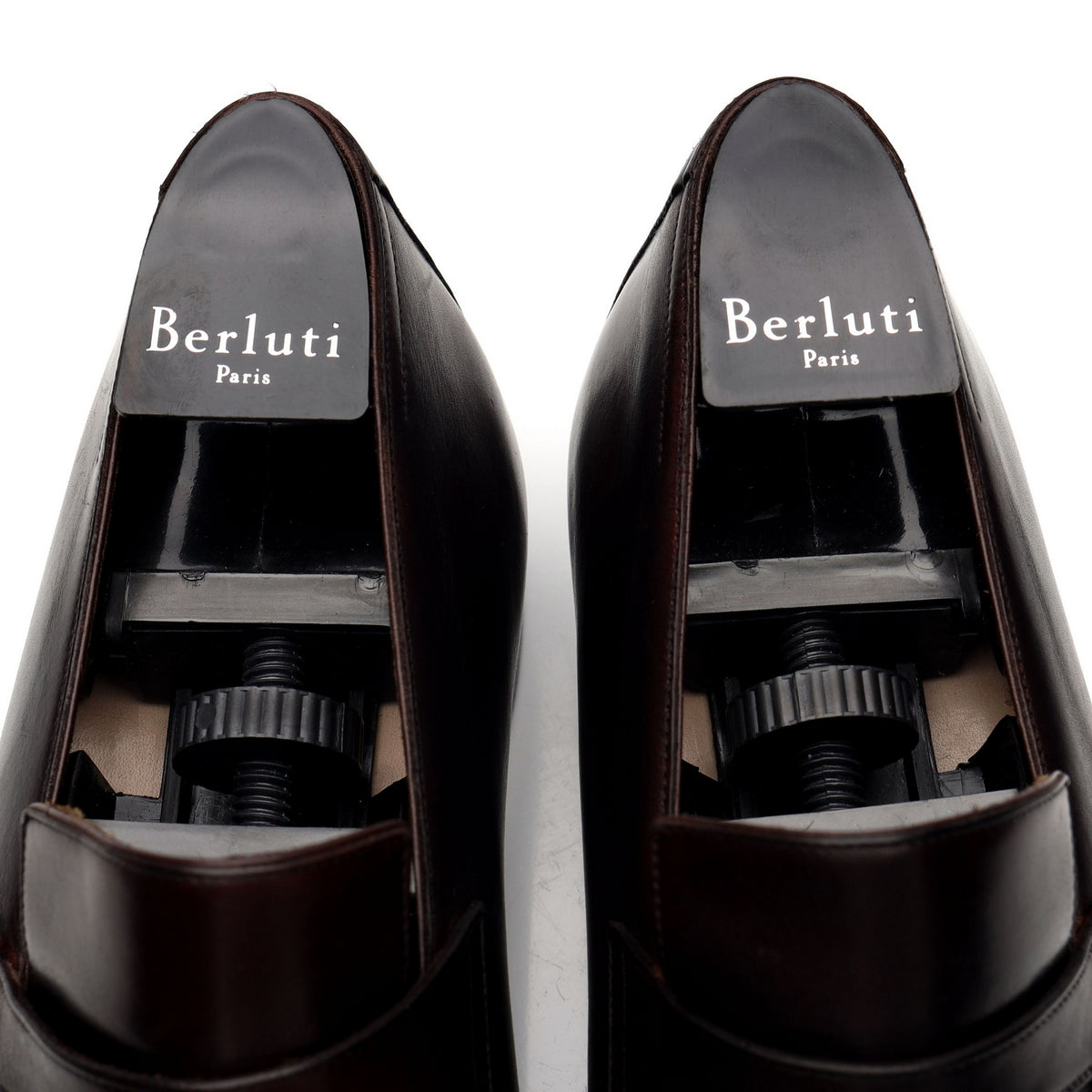 &#39;Andy&#39; Dark Brown Leather Loafers UK 8