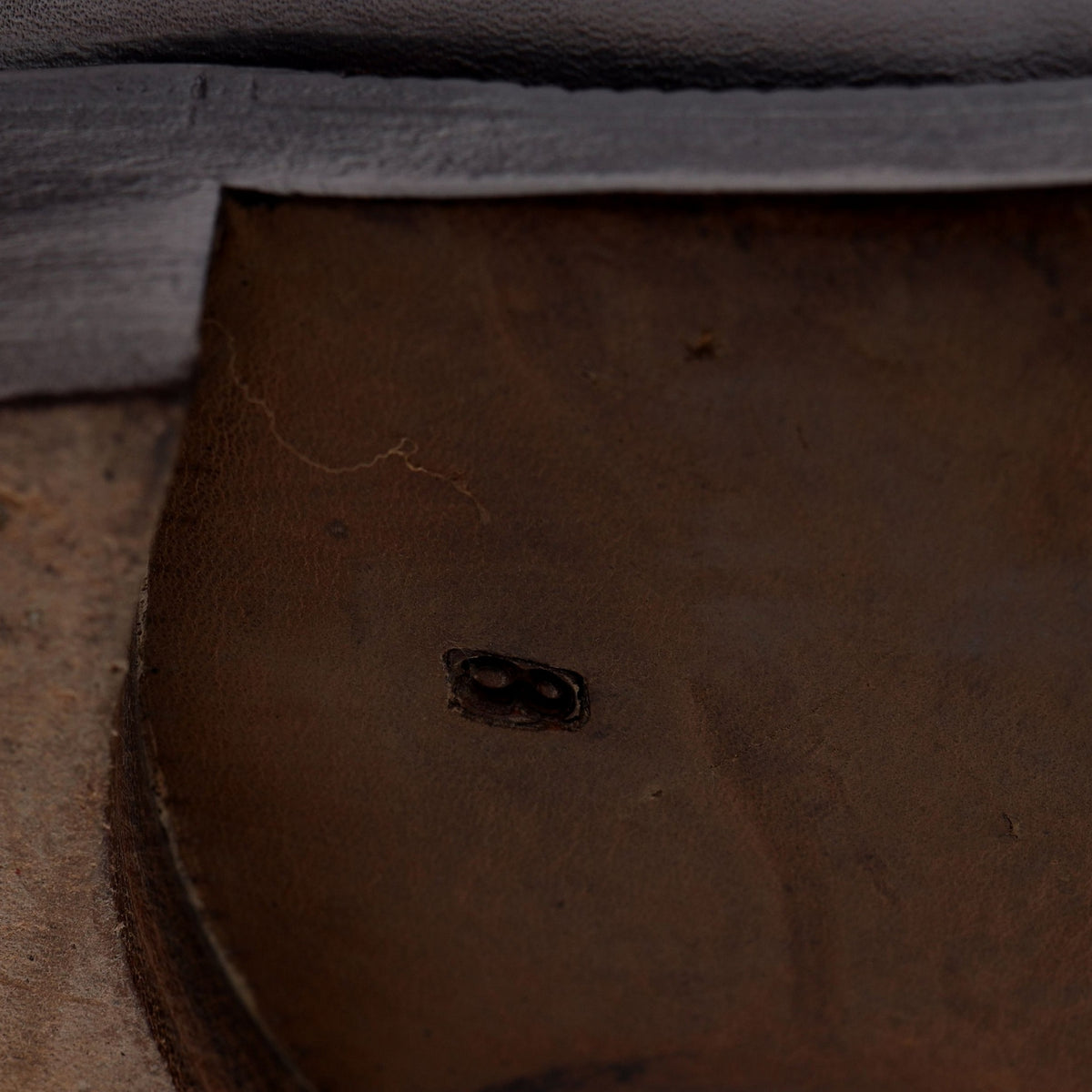 &#39;Andy&#39; Dark Brown Leather Loafers UK 8