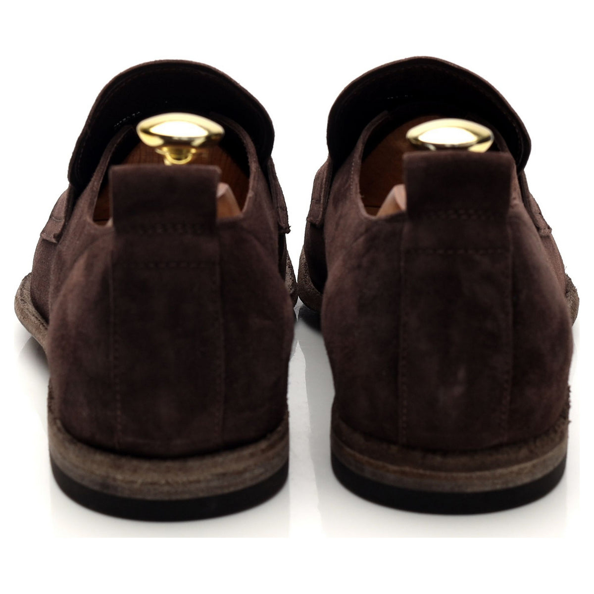 &#39;Stereo 007&#39; Brown Suede Loafers EU 39 UK 5