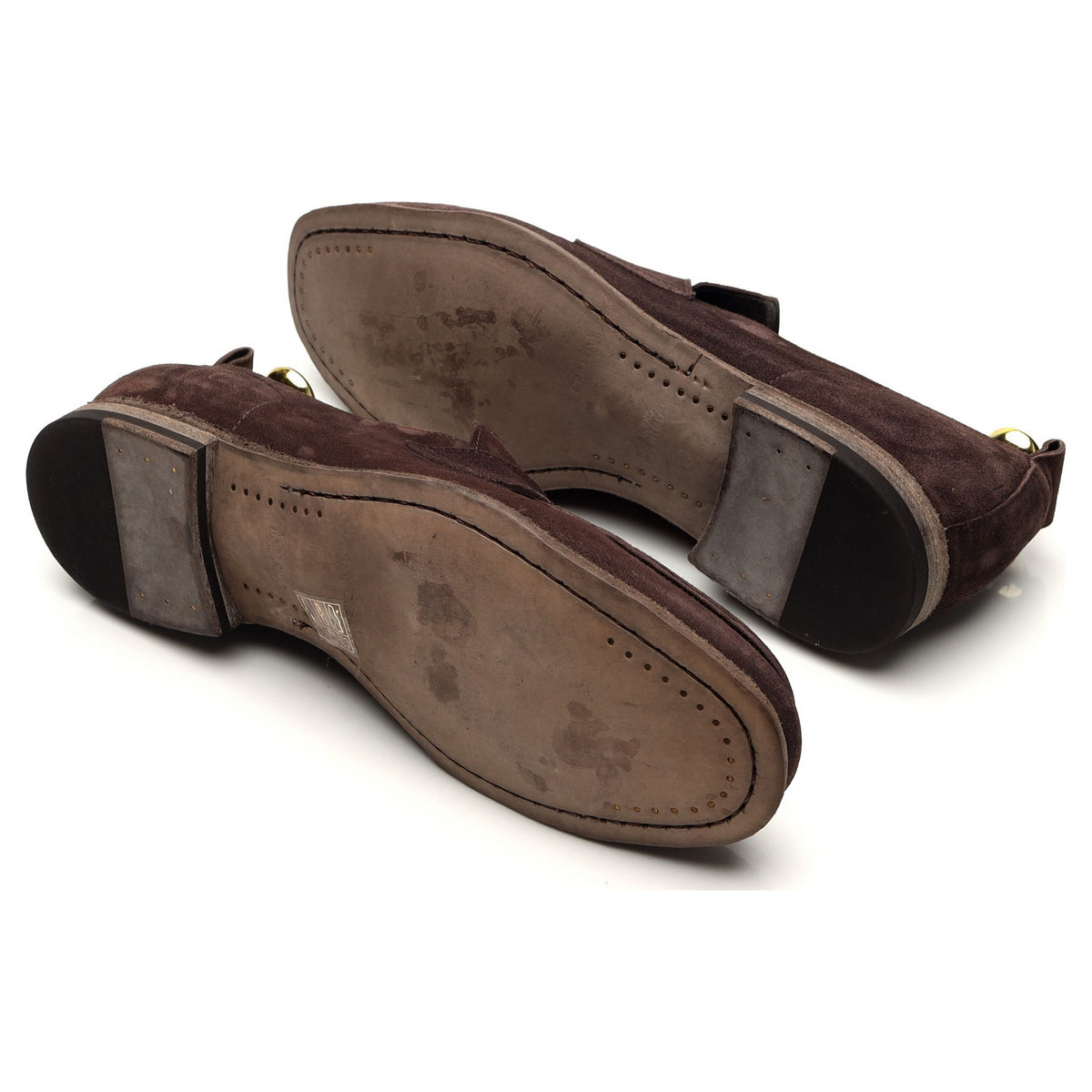 &#39;Stereo 007&#39; Brown Suede Loafers EU 39 UK 5