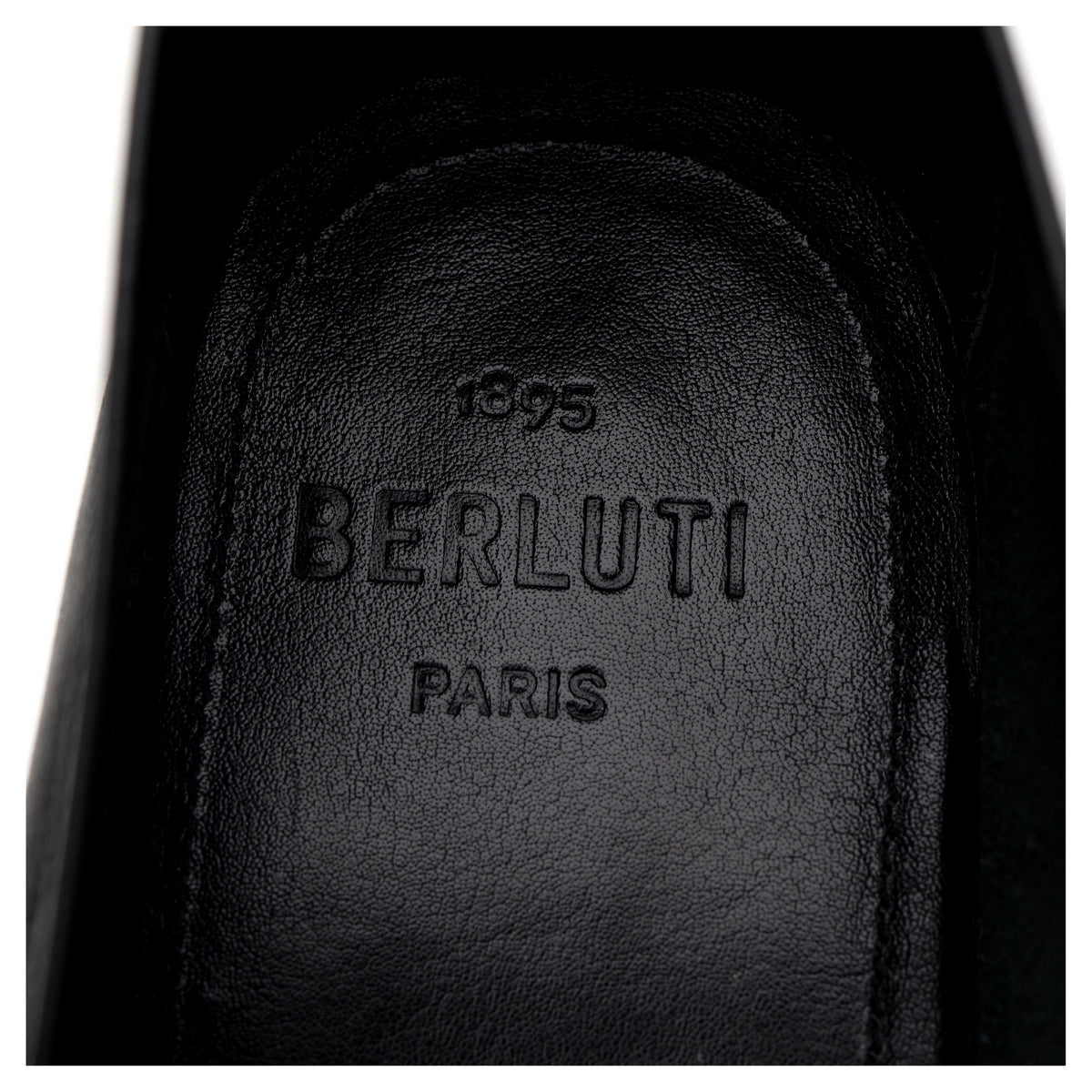 Black Leather Unlined Loafers UK 9.5