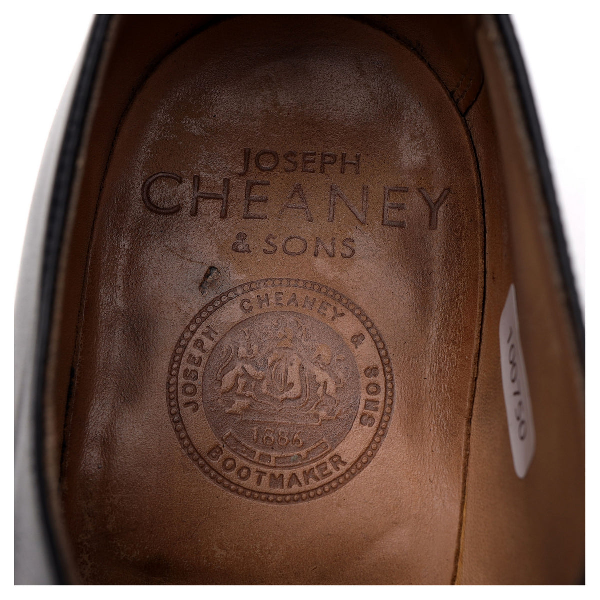 &#39;Deal&#39; Black Leather Derby UK 6.5 F