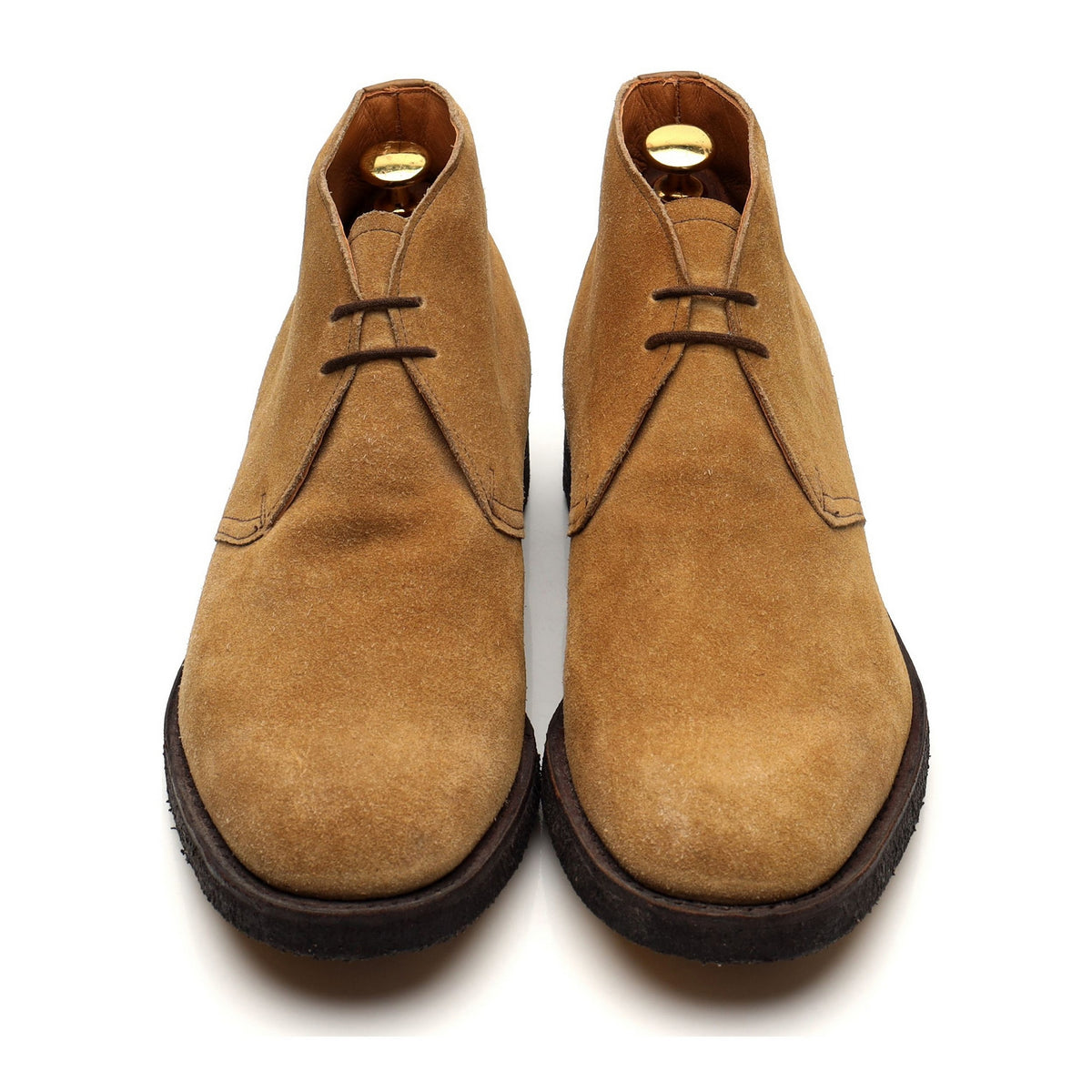 &#39;Ryder&#39; Sand Brown Suede Chukka Boots UK 7.5 F