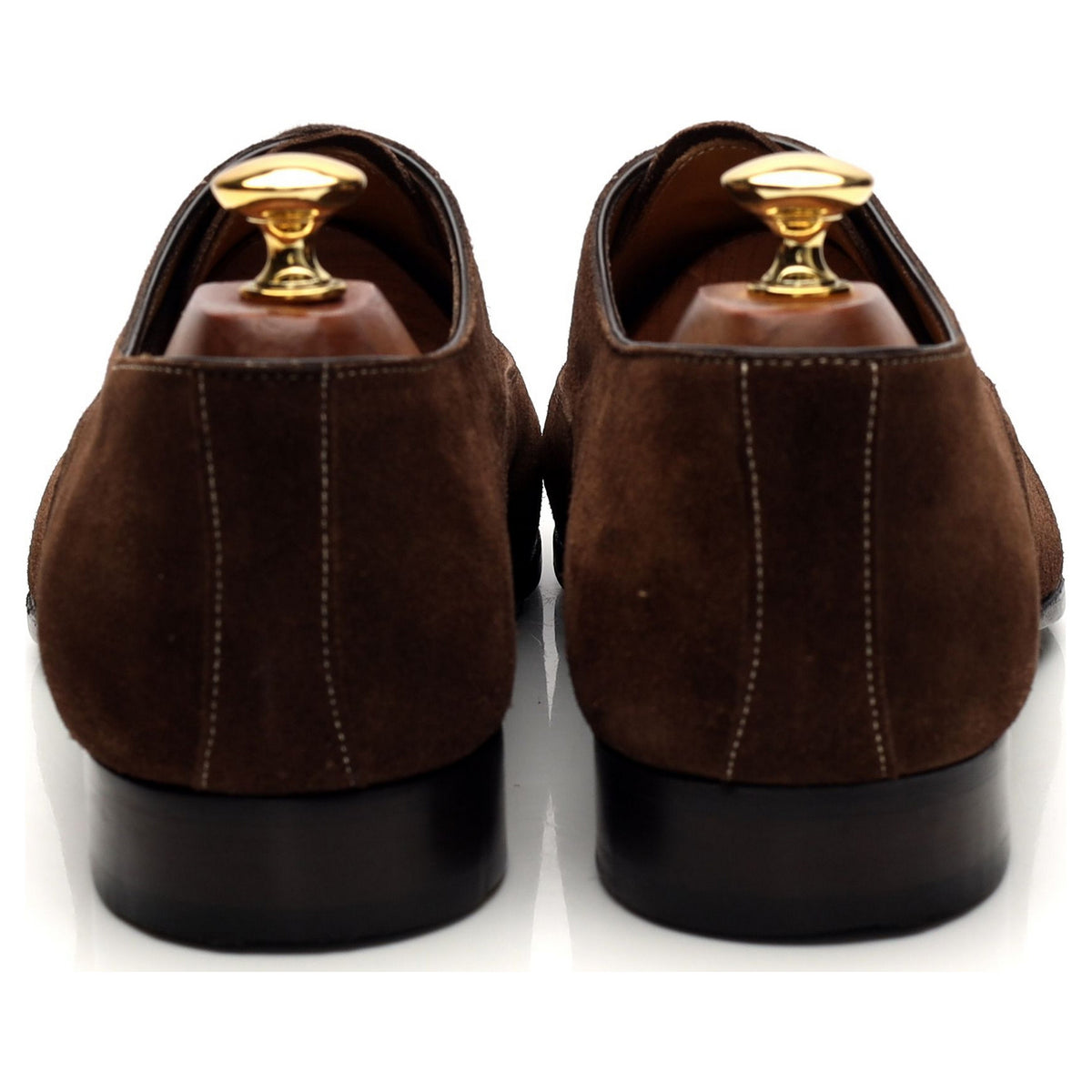 Green Label &#39;7167&#39; Brown Suede Oxford UK 8.5 F