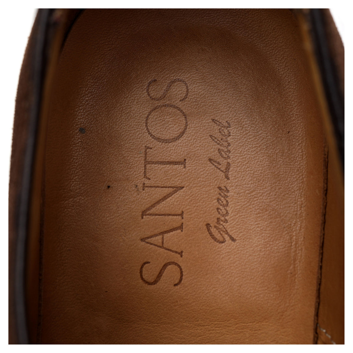 Green Label &#39;7167&#39; Brown Suede Oxford UK 8.5 F