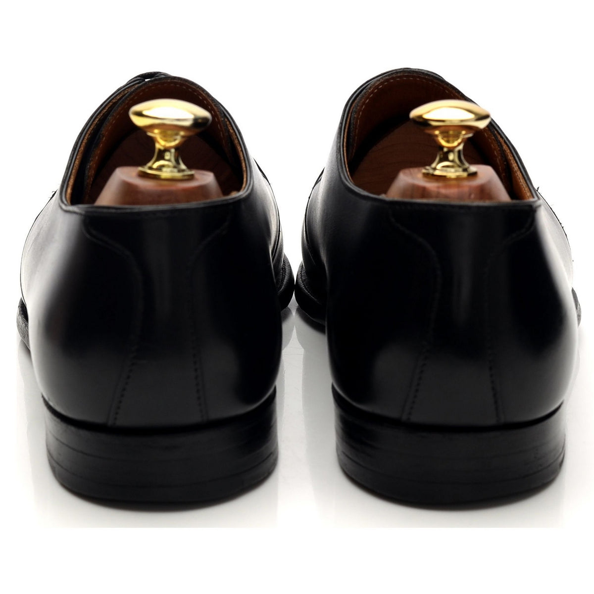 Ralph Lauren Black Leather Derby UK 8 US 9 D