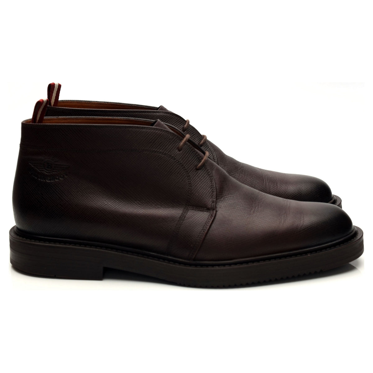 &#39;Vilmar&#39; Dark Brown Grain Leather Chukka Boots UK 7.5 E