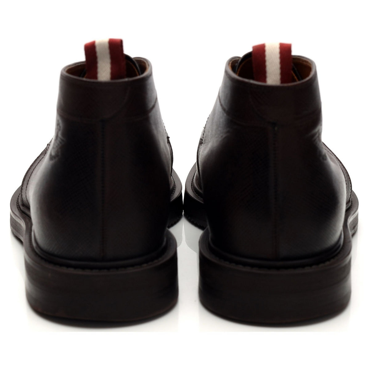 &#39;Vilmar&#39; Dark Brown Grain Leather Chukka Boots UK 7.5 E