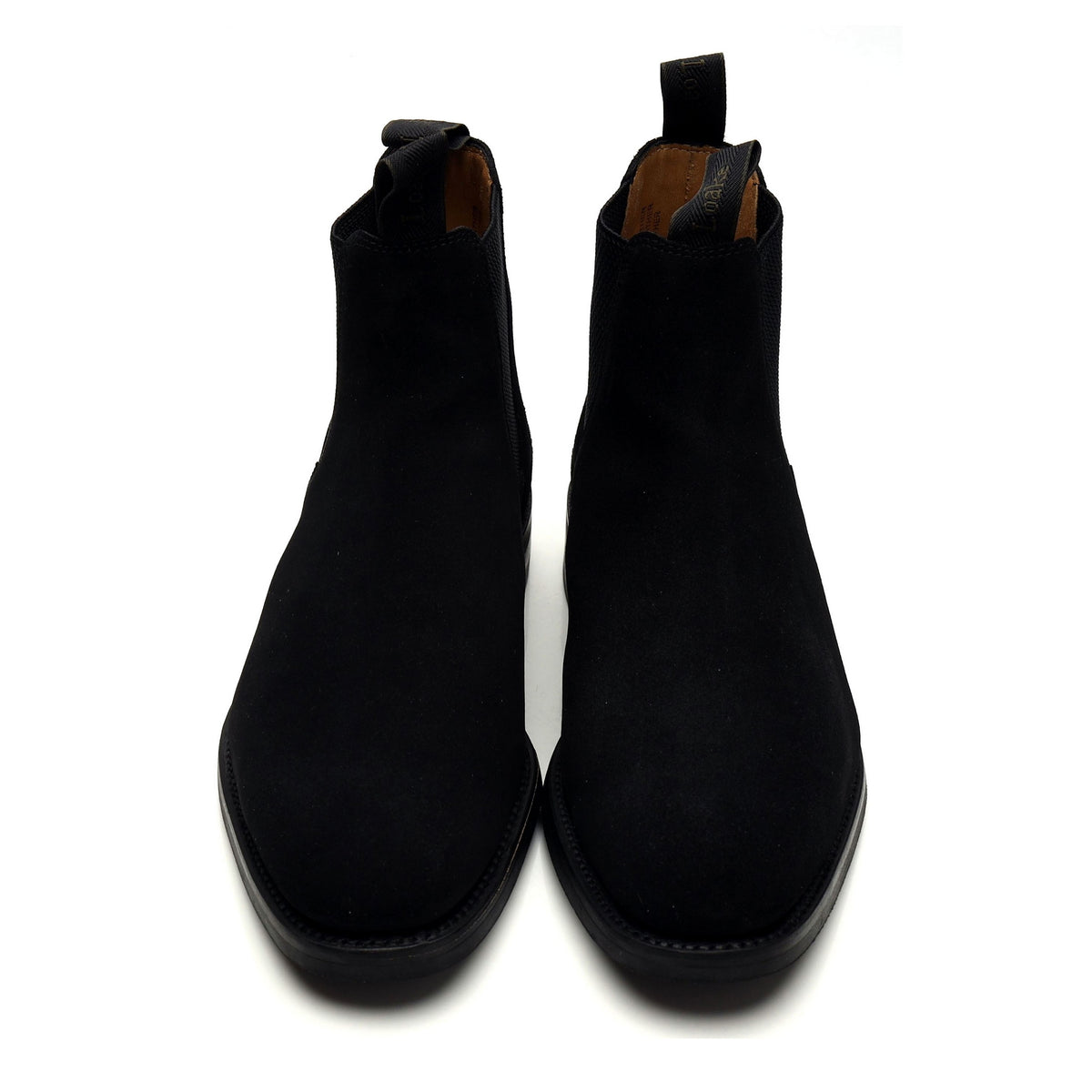1880 &#39;Chatsworth&#39; Black Suede Chelsea Boots UK 7.5 G