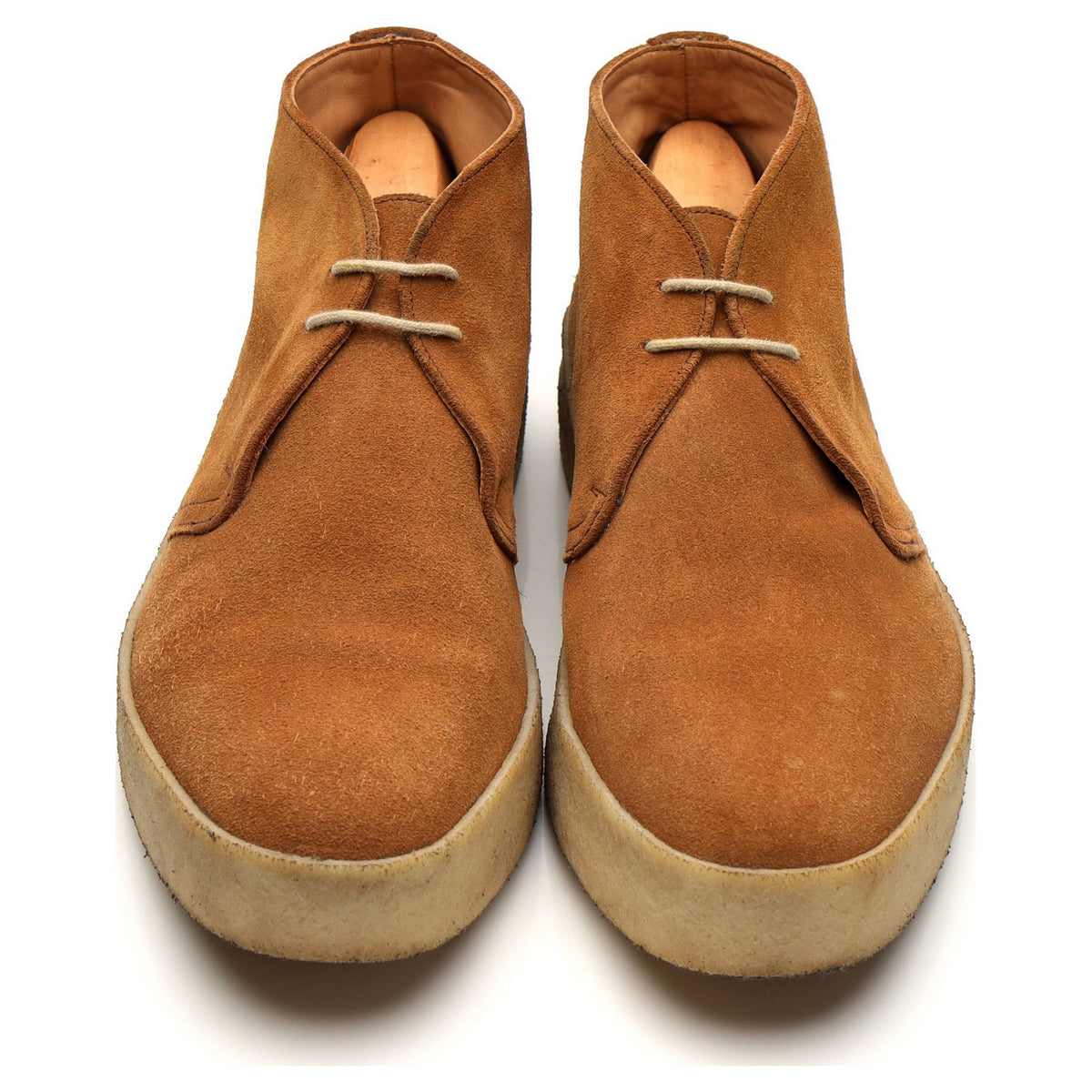 &#39;Justin&#39; Sand Suede Chukka Boots UK 10 F