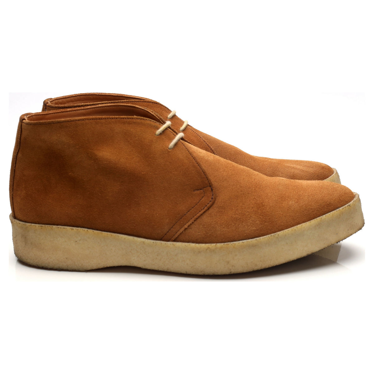 &#39;Justin&#39; Sand Suede Chukka Boots UK 10 F