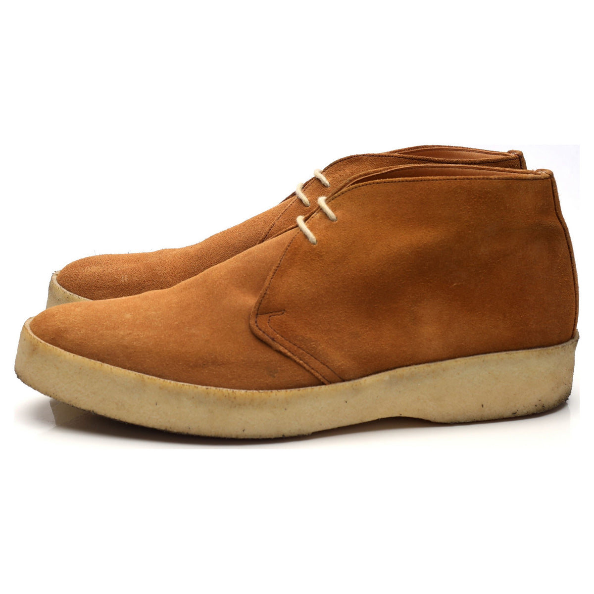 &#39;Justin&#39; Sand Suede Chukka Boots UK 10 F