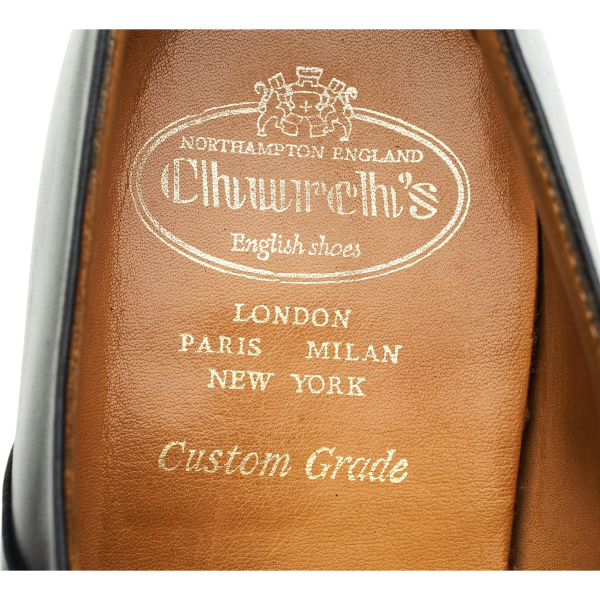 'Danube' Black Leather Monk Strap UK 8 F