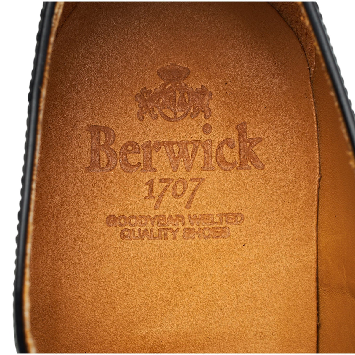 '4490' Black Leather Oxford UK 7.5