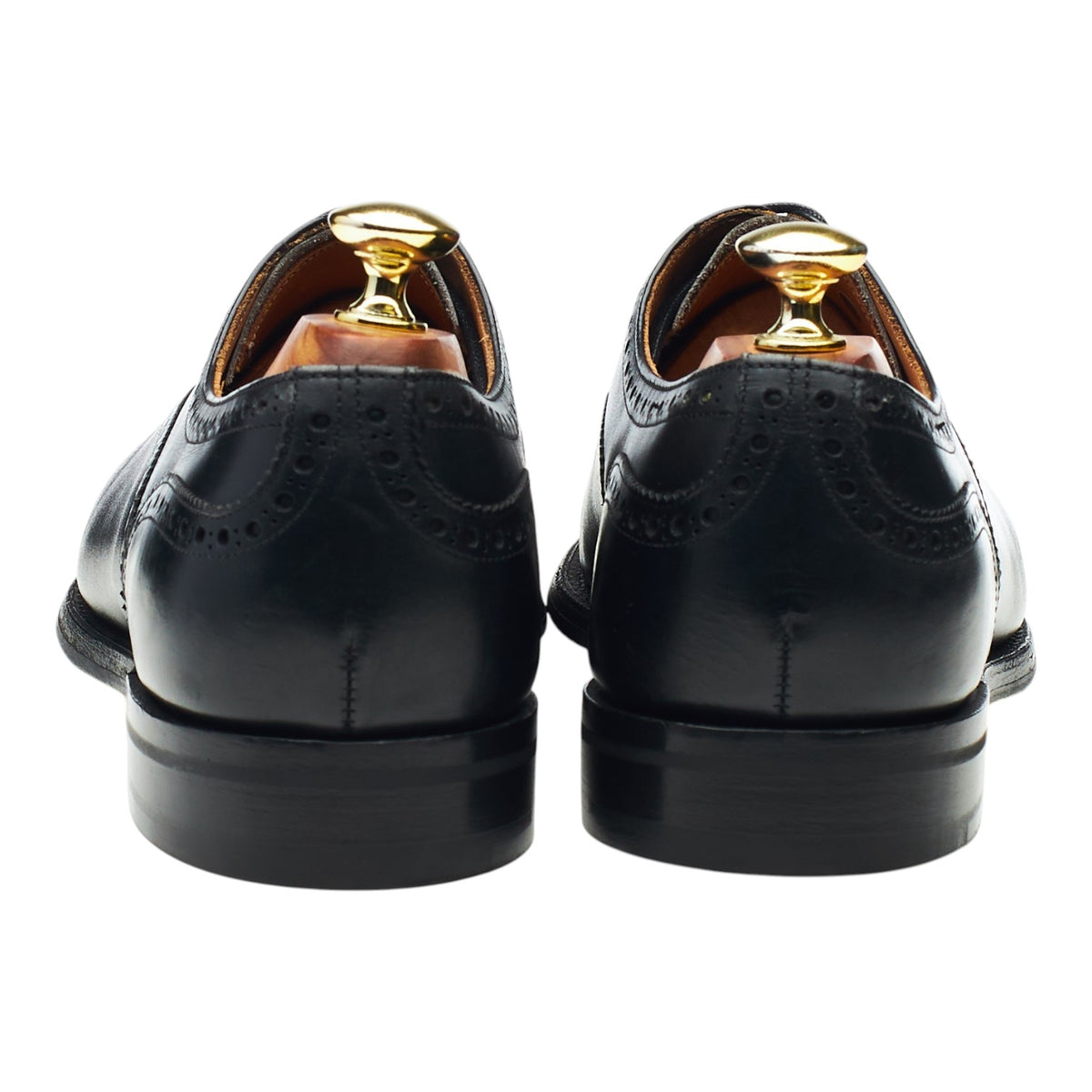 'Wilfred' Black Leather Oxford Brogues UK 7.5 F