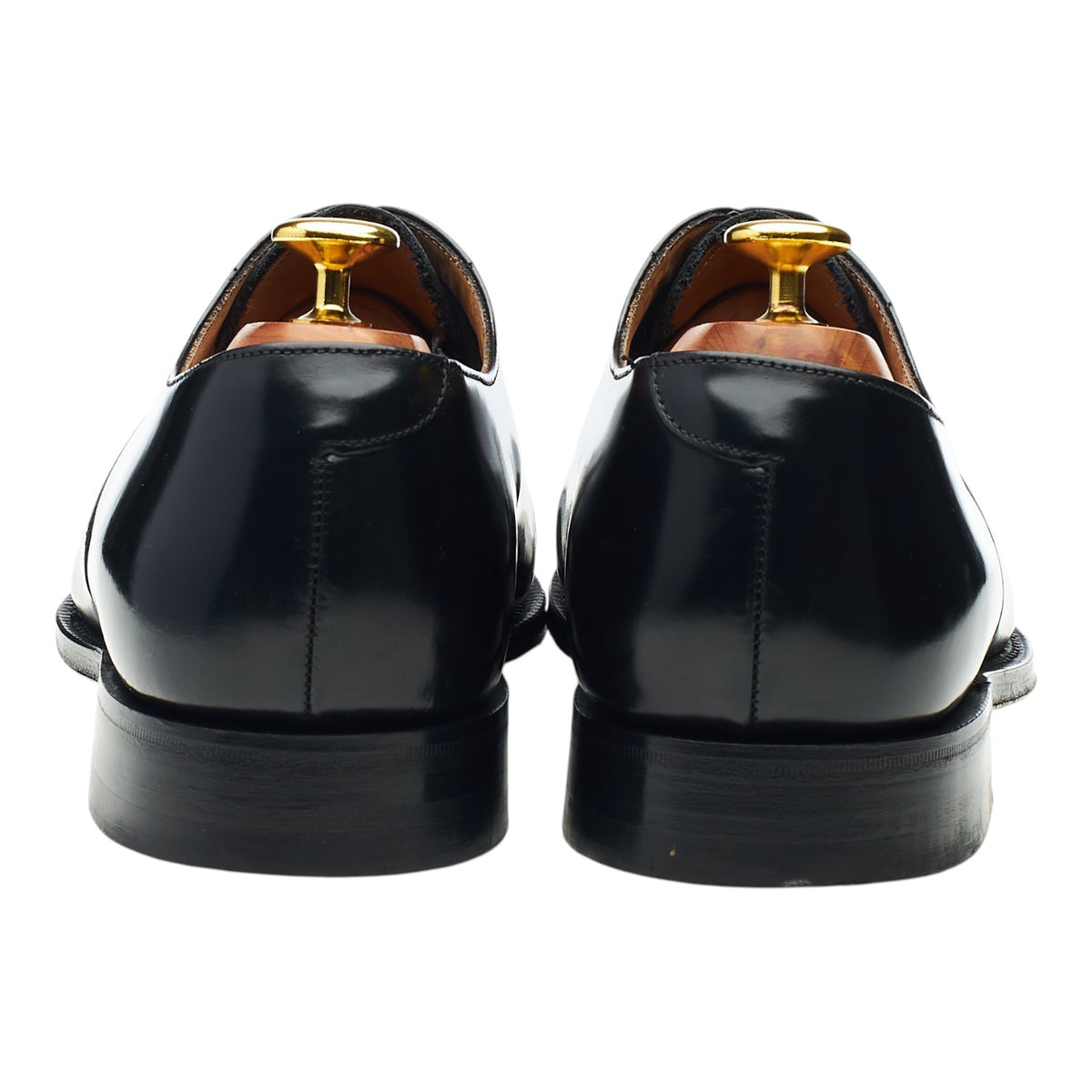 Black Leather Oxford UK 8 G
