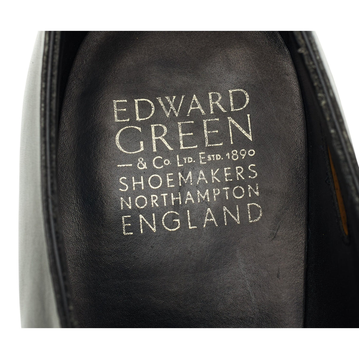 Black Leather Oxford Brogues UK 10.5 D