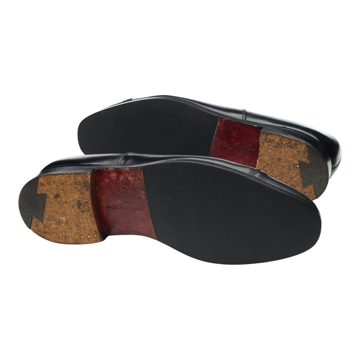 'Regent' Black Leather Oxford UK 7.5