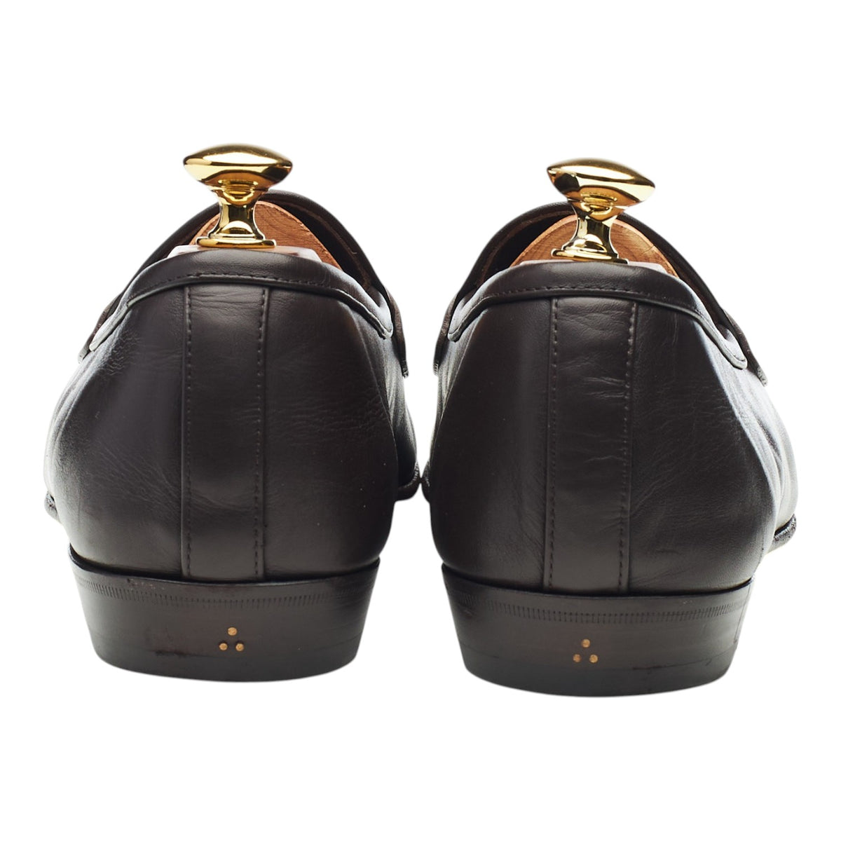 'Sagan Classic' Dark Brown Leather Loafers UK 6 / 6.5