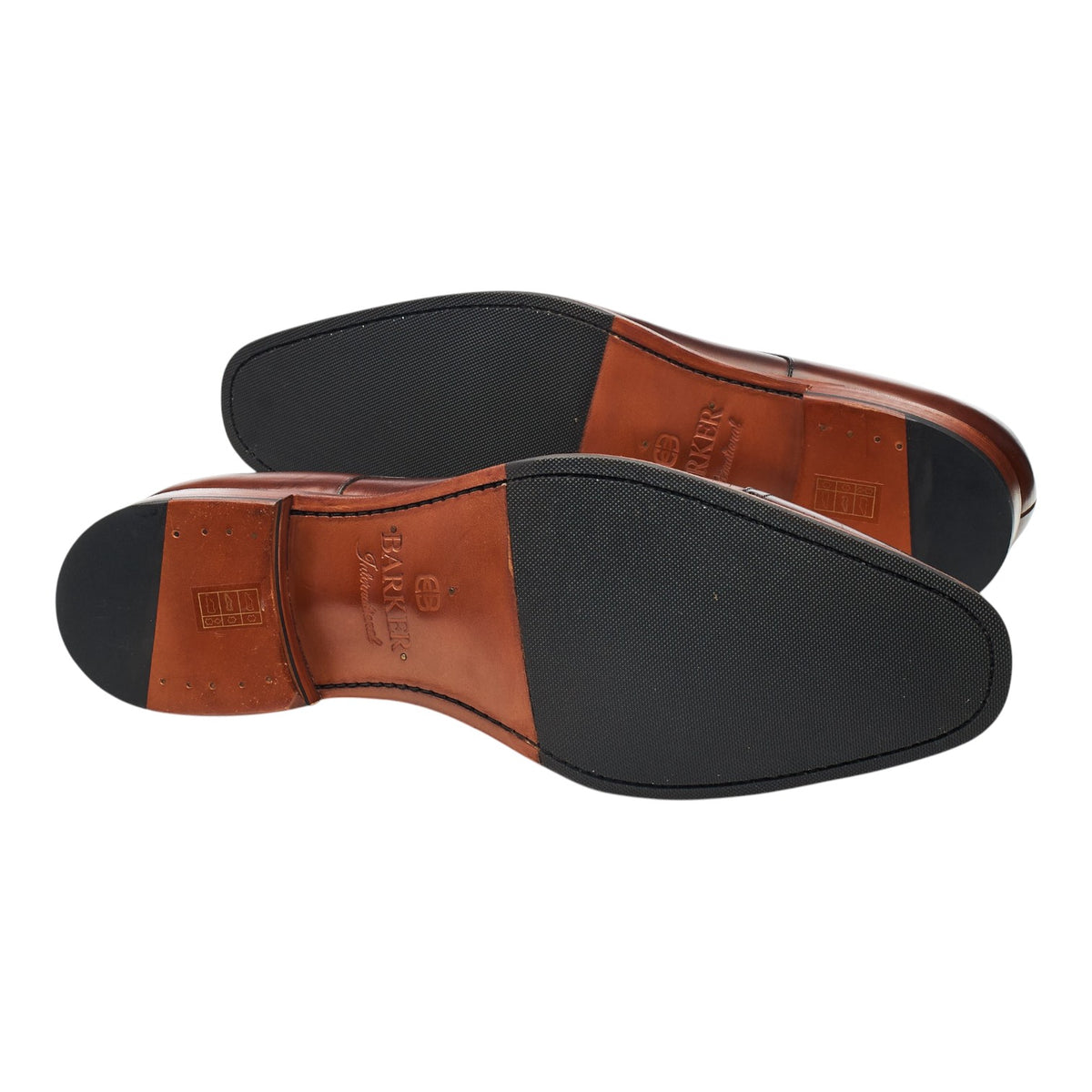 'Noah' Brown Patina Leather Cap Toe Derby UK 9.5 F