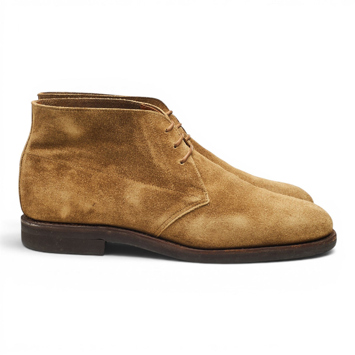 Shipton & Heneage 'Ranger' Beige Suede Chukka Boots UK 8 E
