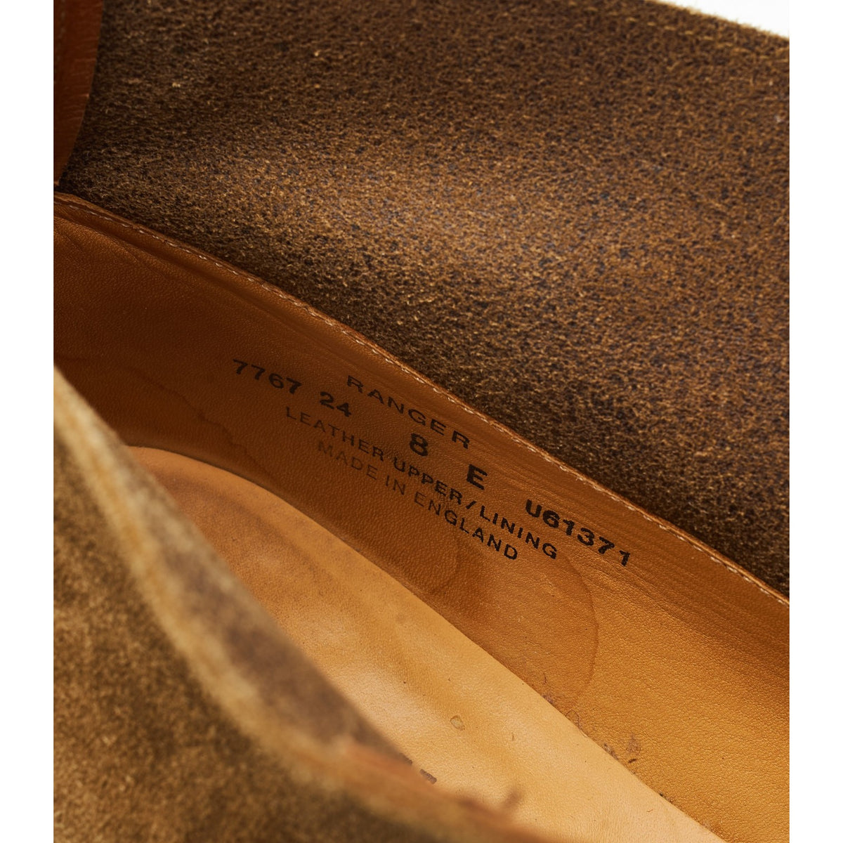 Shipton & Heneage 'Ranger' Beige Suede Chukka Boots UK 8 E