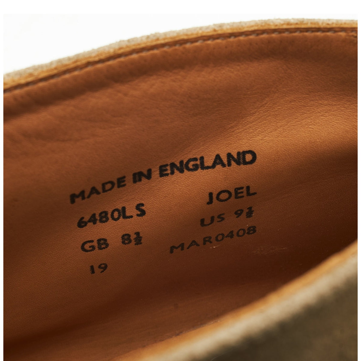 'Hi Top' Sand Suede Chukka Boots UK 8.5