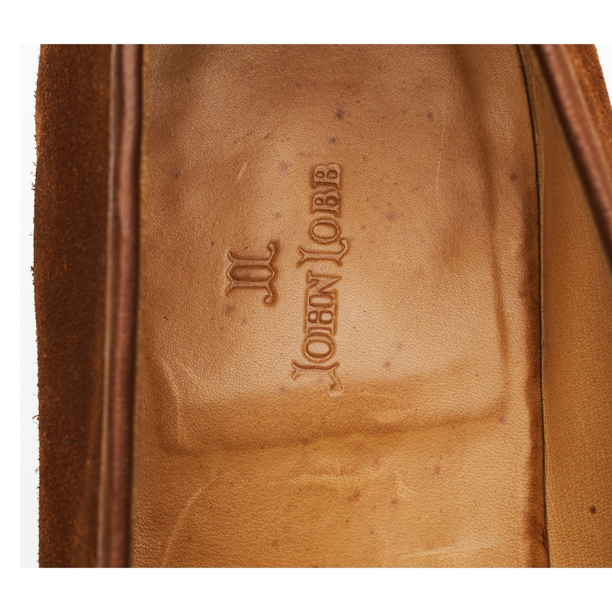 'Stamford' Snuff Brown Suede Slip On Loafers UK 11 EE