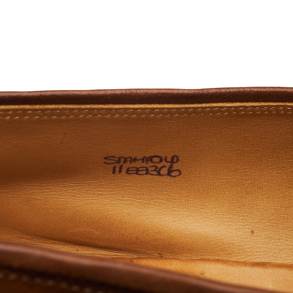 'Stamford' Snuff Brown Suede Slip On Loafers UK 11 EE
