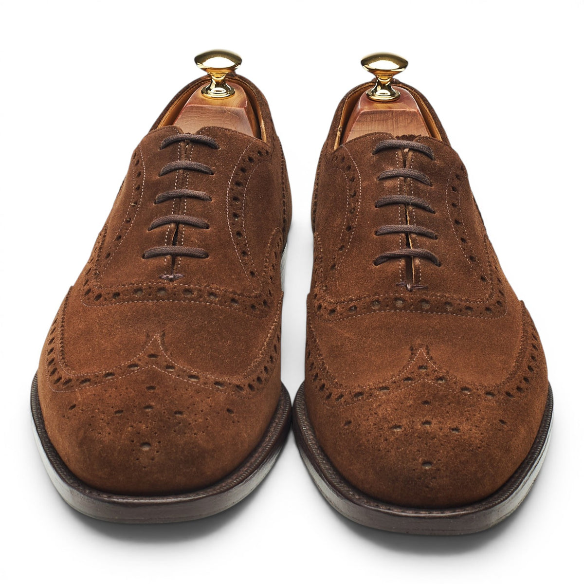 'Chetwynd' Brown Suede Oxford Brogues UK 9 G