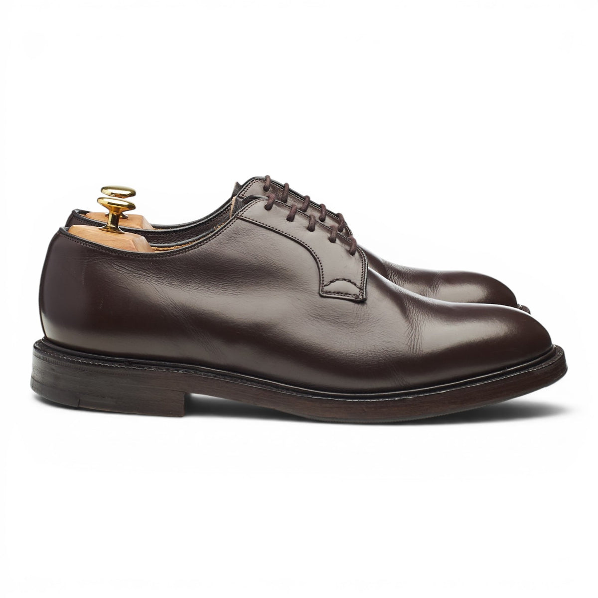 'Chapel' Dark Brown Leather Derby UK 9 G