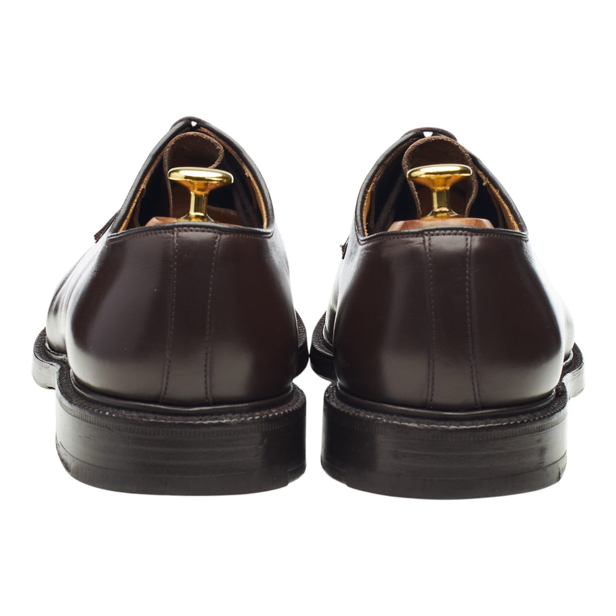 'Chapel' Dark Brown Leather Derby UK 9 G