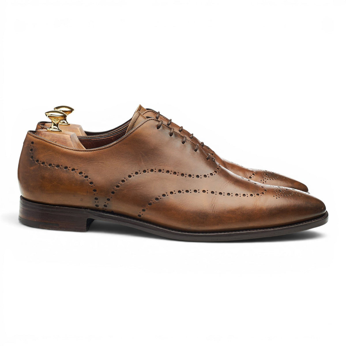 Imperial 'Rushden' Brown Leather Oxford Brogues UK 10.5 F