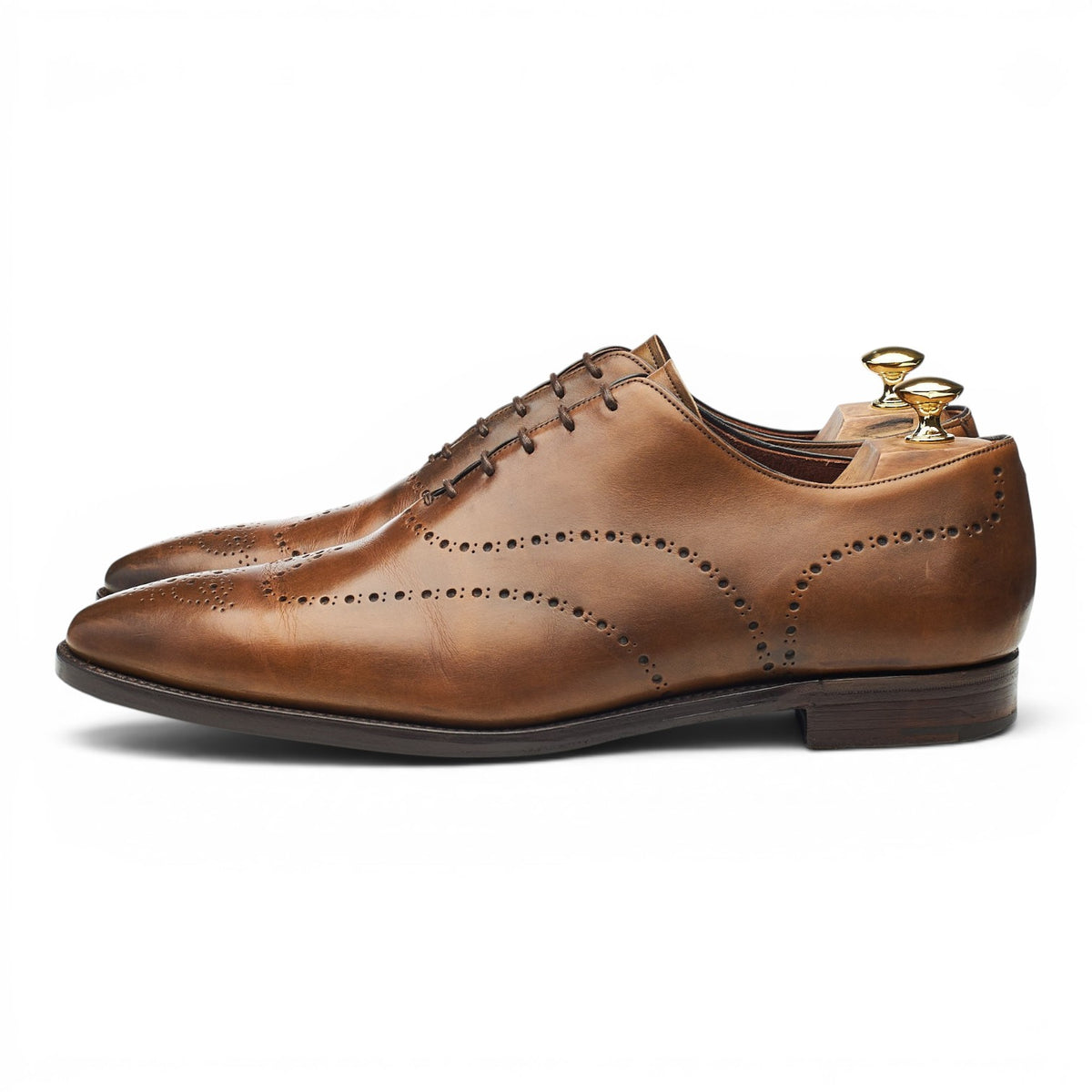 Imperial 'Rushden' Brown Leather Oxford Brogues UK 10.5 F