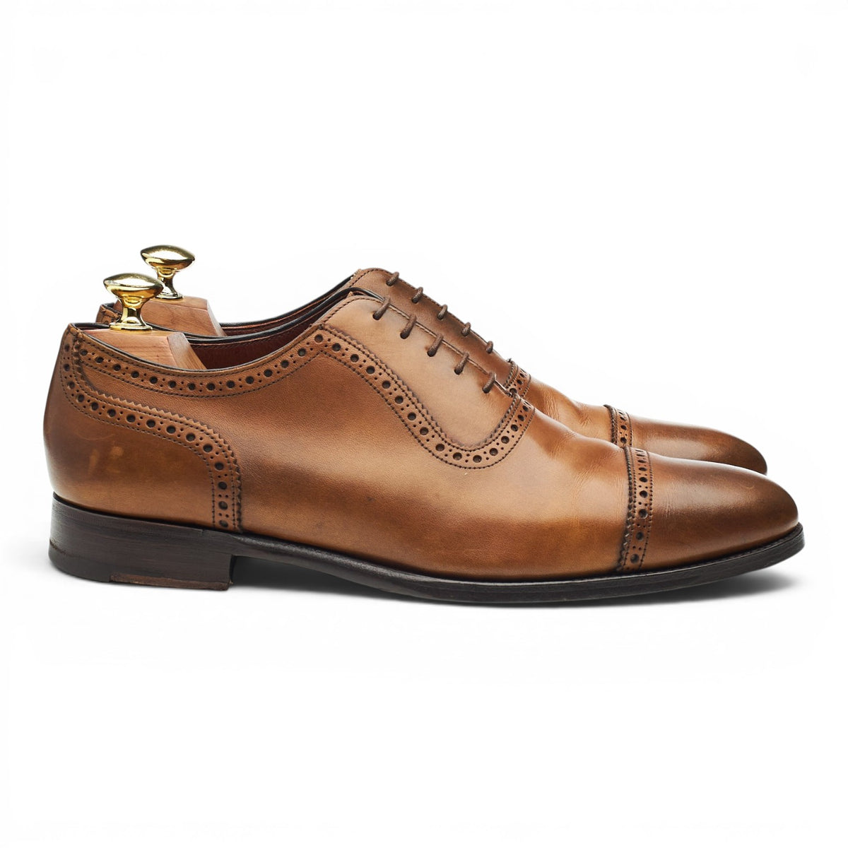 Imperial  'Earls Row' Brown Leather Oxford Brogues UK 7 G
