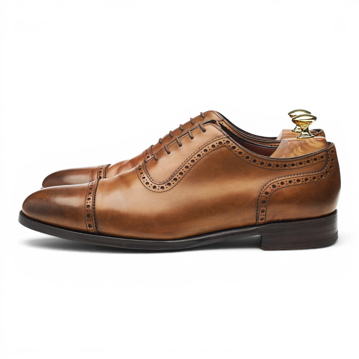 Imperial  'Earls Row' Brown Leather Oxford Brogues UK 7 G