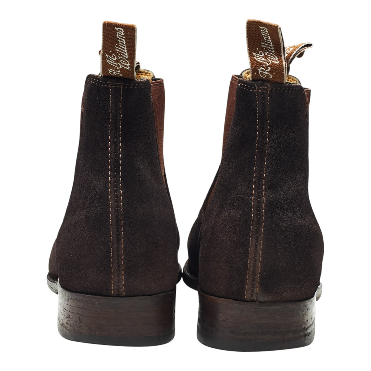'Comfort Craftsman' Dark Brown Suede Chelsea Boots UK 9.5 G