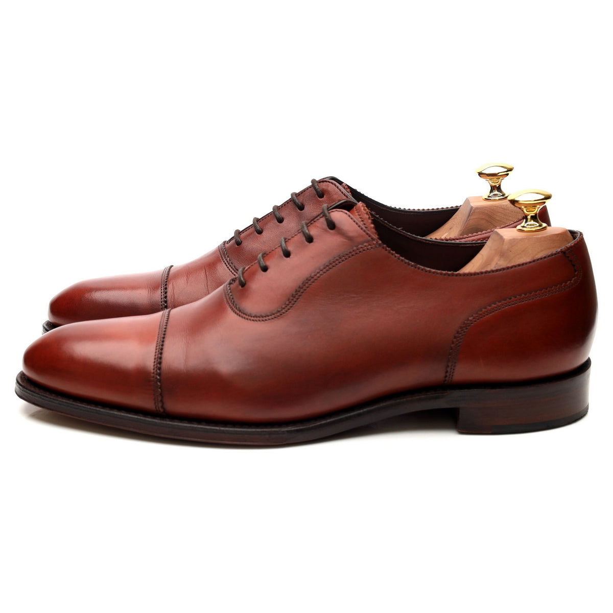 1880 Legacy &#39;Evans&#39; Brown Leather Oxford UK 9.5 F