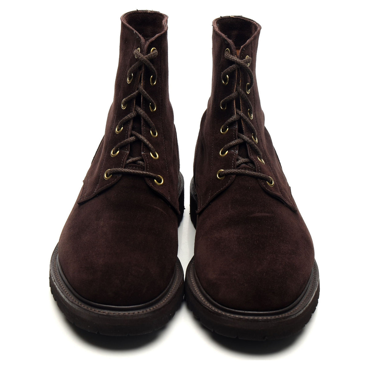 &#39;Bernwood&#39; Dark Brown Suede Boots UK 9