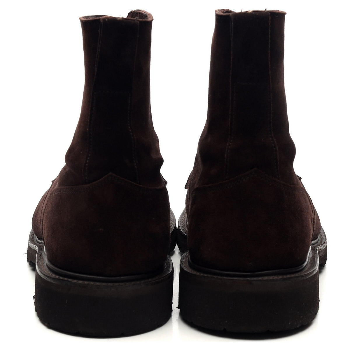 &#39;Bernwood&#39; Dark Brown Suede Boots UK 9