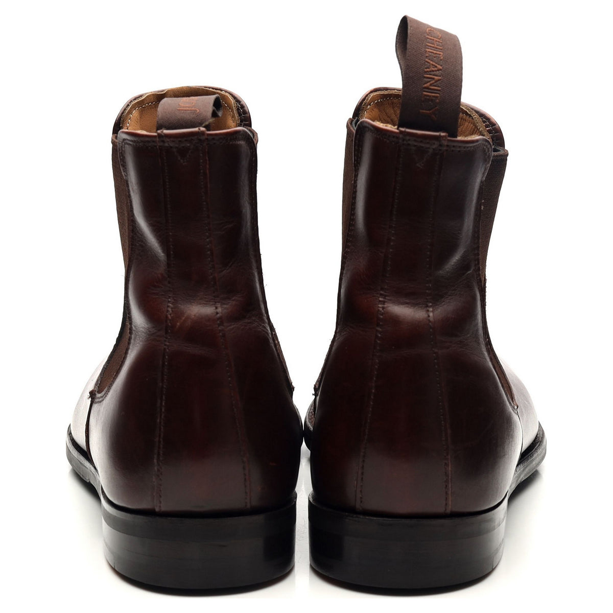 &#39;Barnes&#39; Brown Leather Chelsea Boots UK 8.5 F