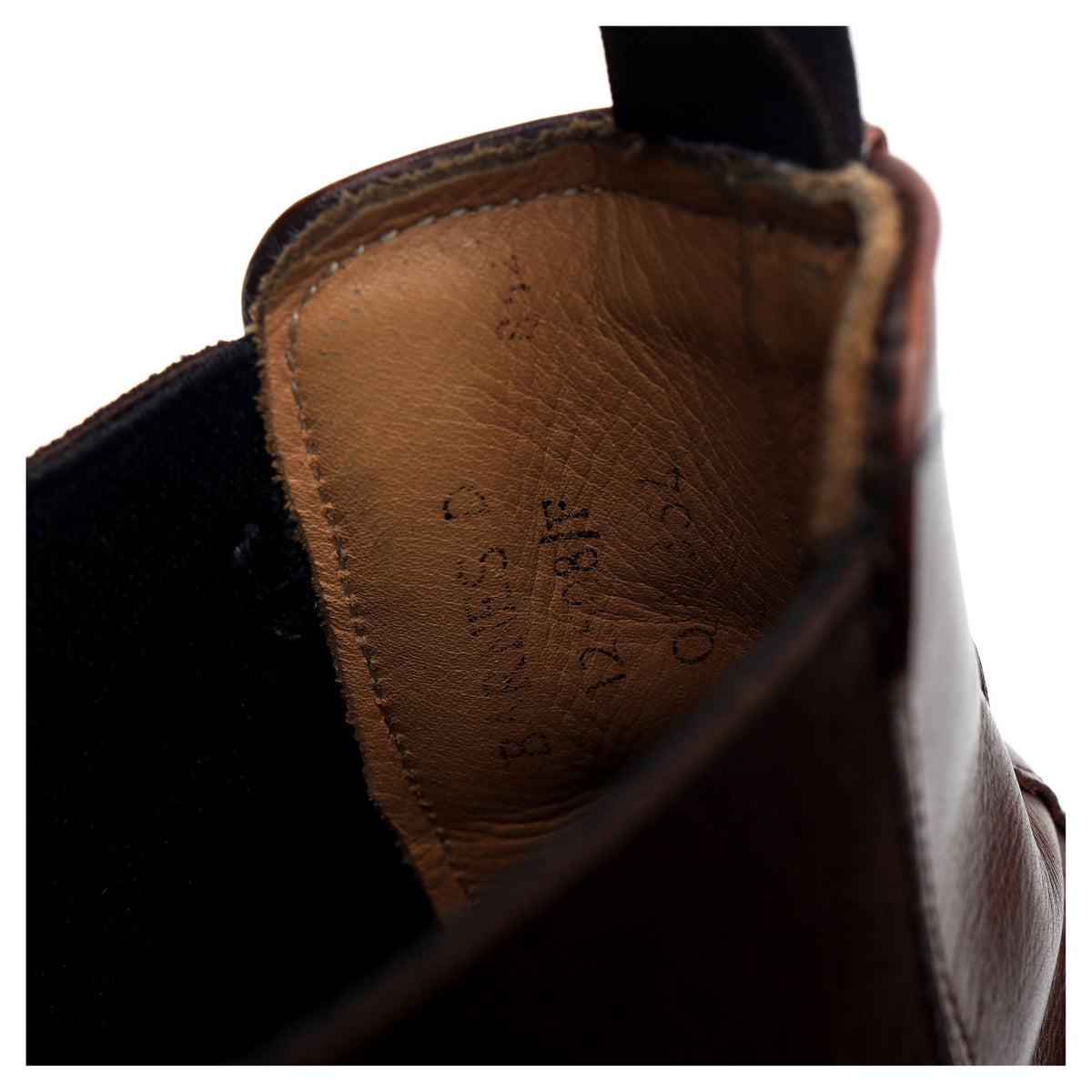 &#39;Barnes&#39; Brown Leather Chelsea Boots UK 8.5 F