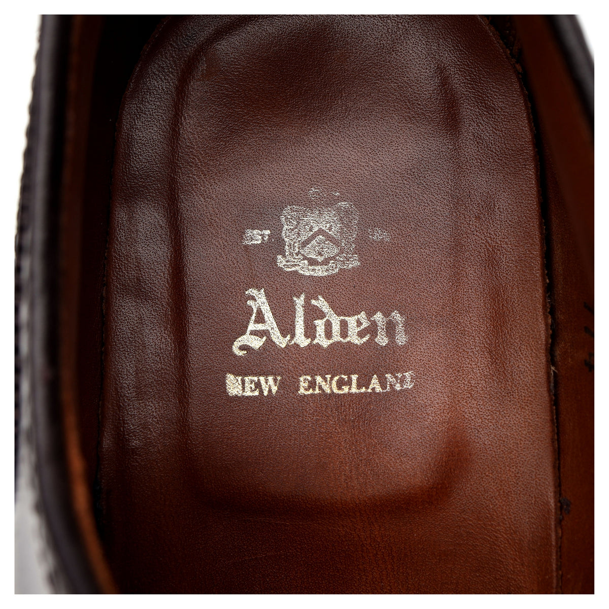 &#39;974&#39; Burgundy Cordovan Leather Oxford Brogues UK 7 US 8 D