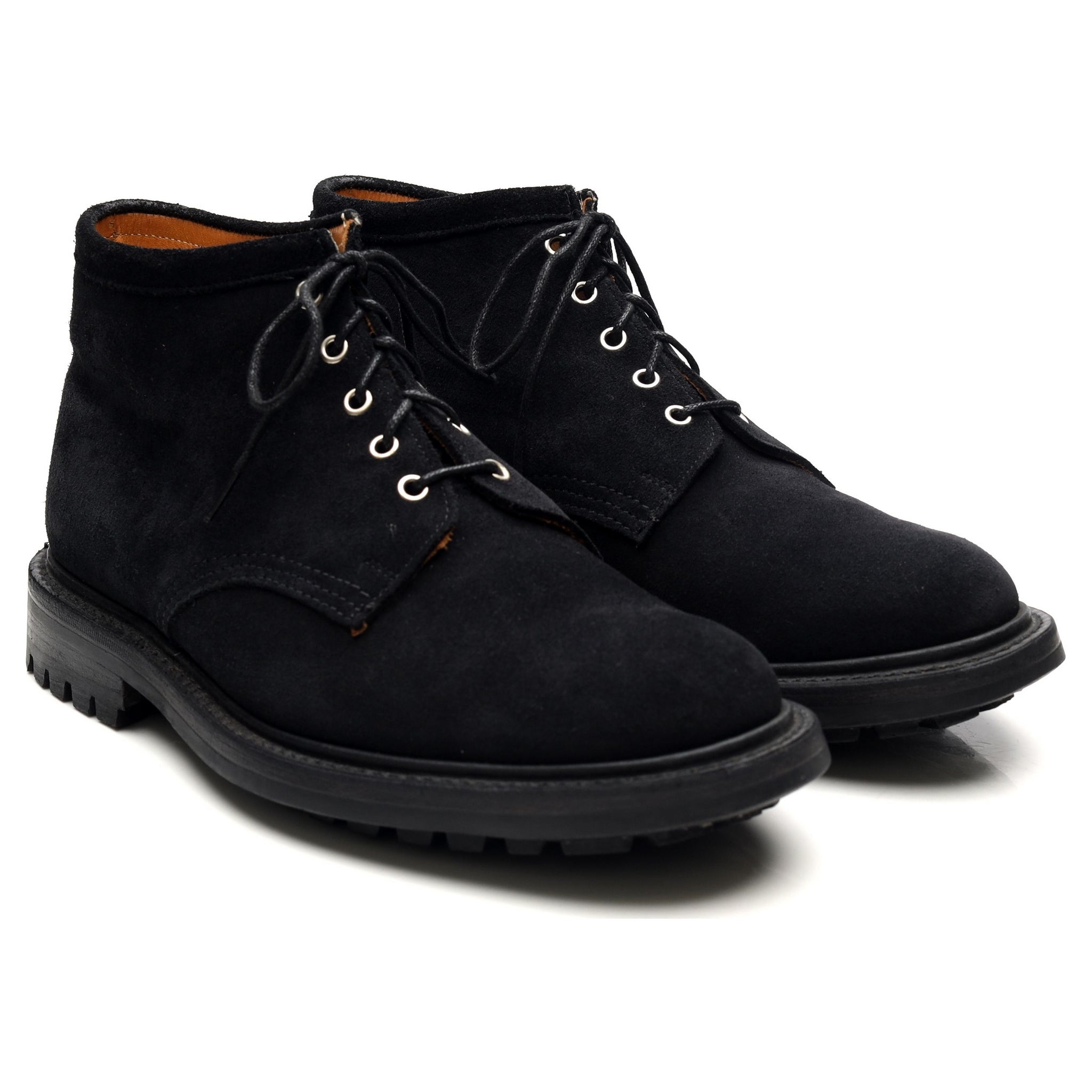 【希少サイズ29.0cm】Tricker's MARGARET HOWELL Margaret Howell Black Suede Boots UK 8 - Abbot's Shoes