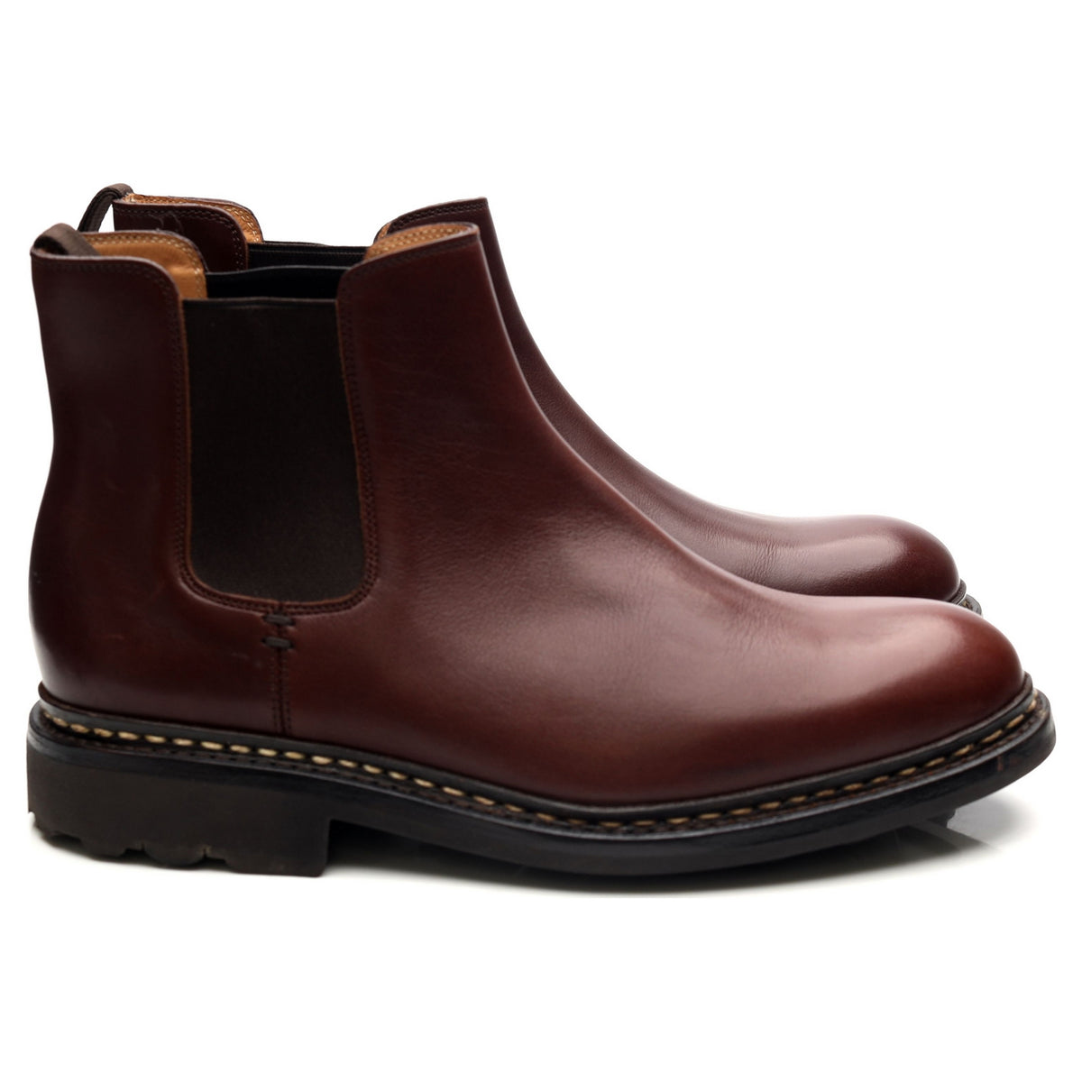 &#39;Tremble&#39; Brown Leather Chelsea Boots UK 7.5