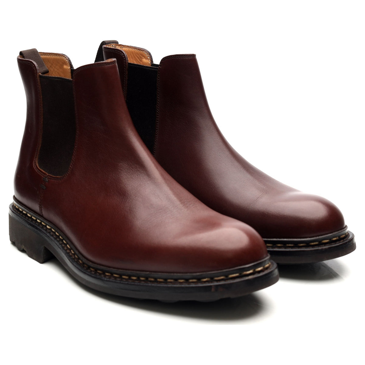 &#39;Tremble&#39; Brown Leather Chelsea Boots UK 7.5
