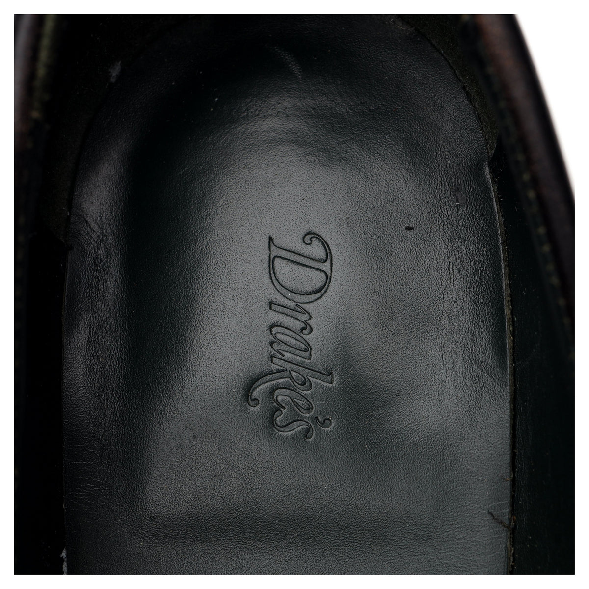 &#39;Charles&#39; Black Leather Loafers UK 11