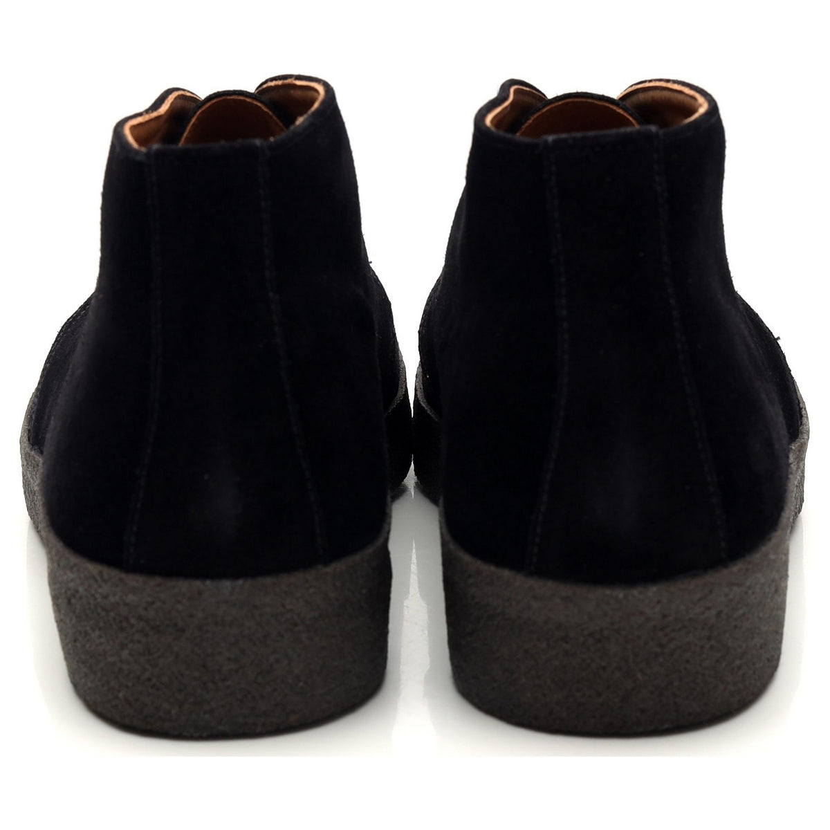 &#39;Hi Top&#39; Black Suede Chukka Boots UK 10 F